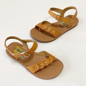 Rachel Shoes toddler girls camel sandals